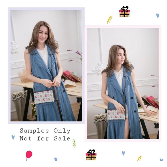 Waterproof Hedgehog Rectangular Crossbody Purse - Picture 5 of 10